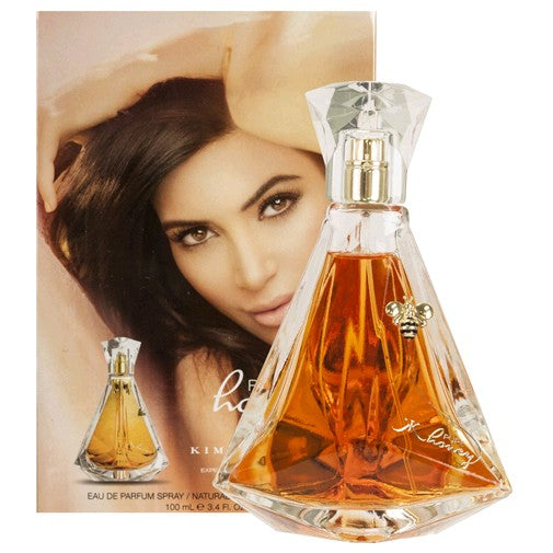Bottle of Pure Honey by Kim Kardashian, 3.4 oz Eau De Parfum Spray for Women